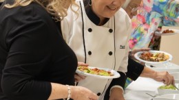 Serving with smiles 